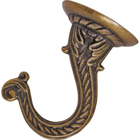 LANDSCAPERS SELECT Hook Ceiling Large Ant Brass GB0073L